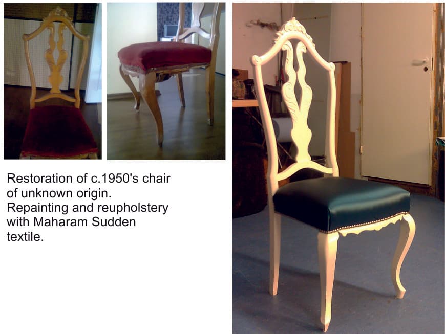 Restoration & reupholstery