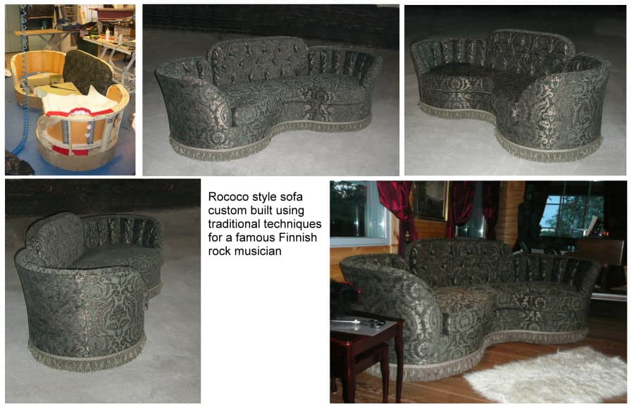 Custom upholstery