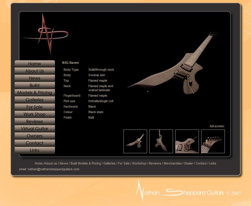 Raven guitar